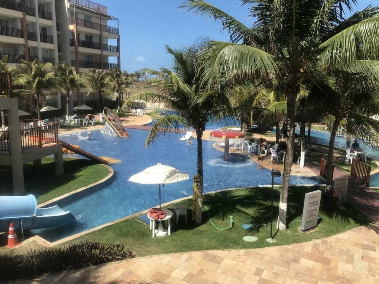 Apartamento Completo No Beach Living Porto Das Dunas - Apto Luxo 阿奎拉兹 外观 照片