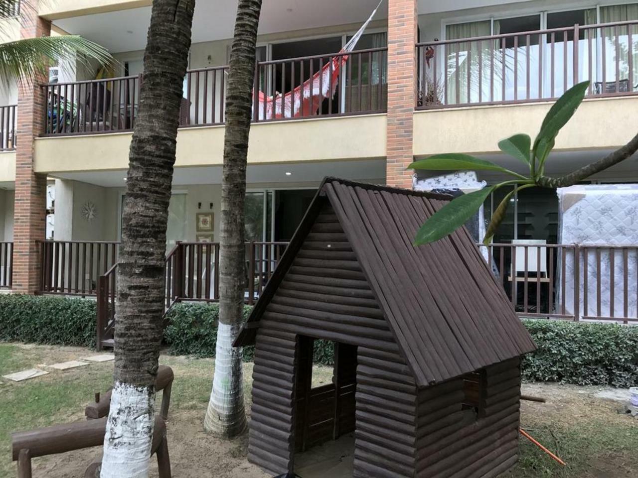 Apartamento Completo No Beach Living Porto Das Dunas - Apto Luxo 阿奎拉兹 外观 照片