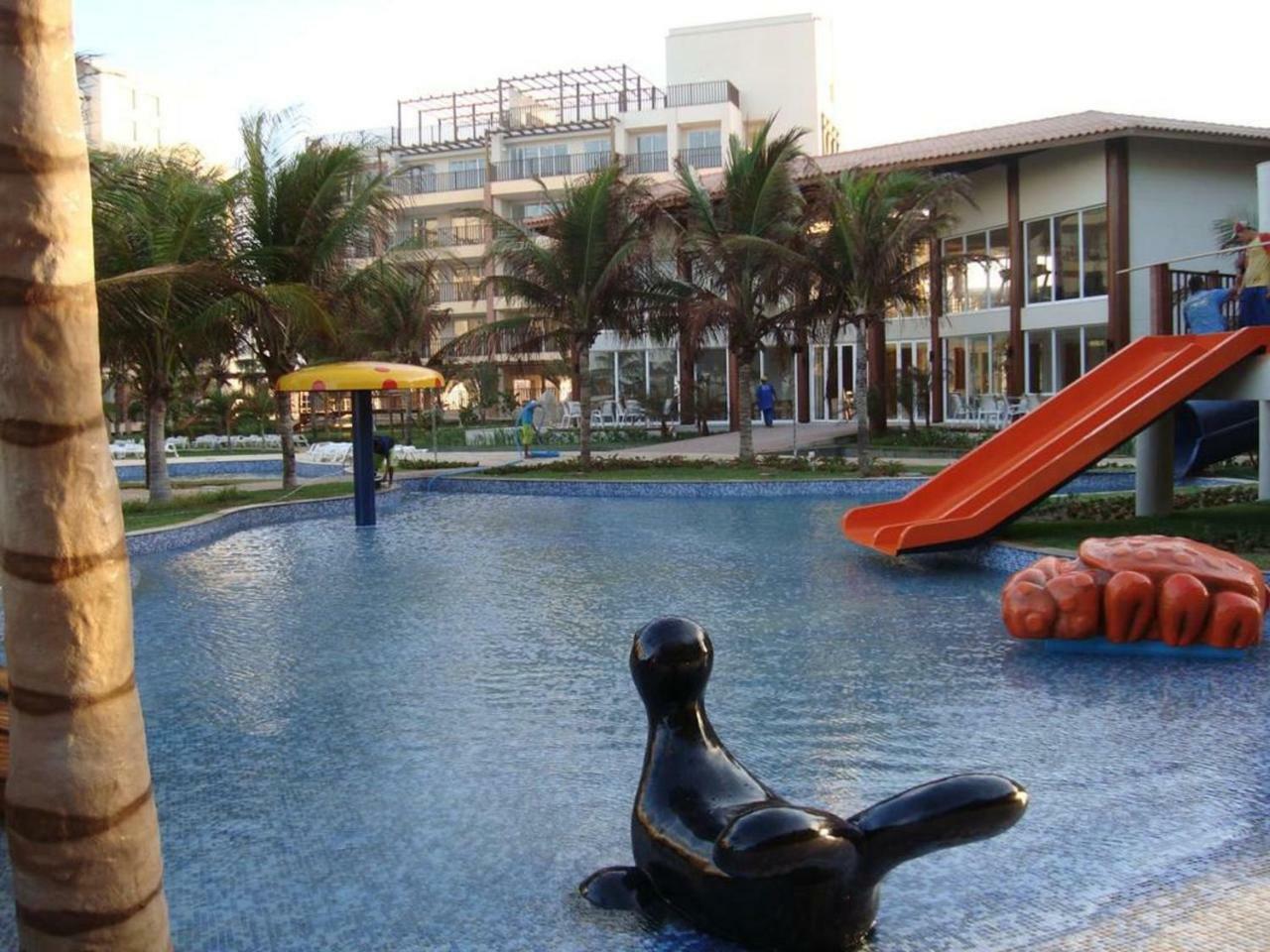 Apartamento Completo No Beach Living Porto Das Dunas - Apto Luxo 阿奎拉兹 外观 照片
