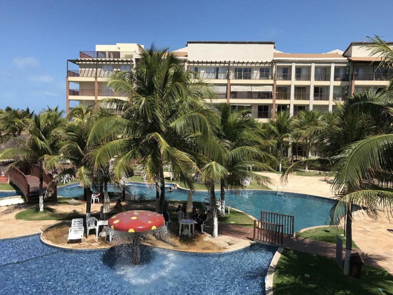 Apartamento Completo No Beach Living Porto Das Dunas - Apto Luxo 阿奎拉兹 外观 照片