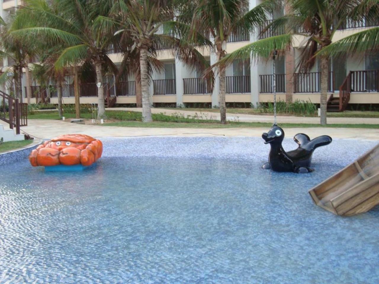 Apartamento Completo No Beach Living Porto Das Dunas - Apto Luxo 阿奎拉兹 外观 照片
